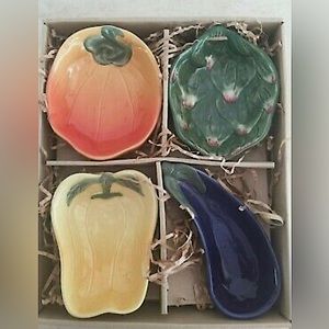 “Williams Sonoma Jardin Potager Serving Bowls. Set of 4